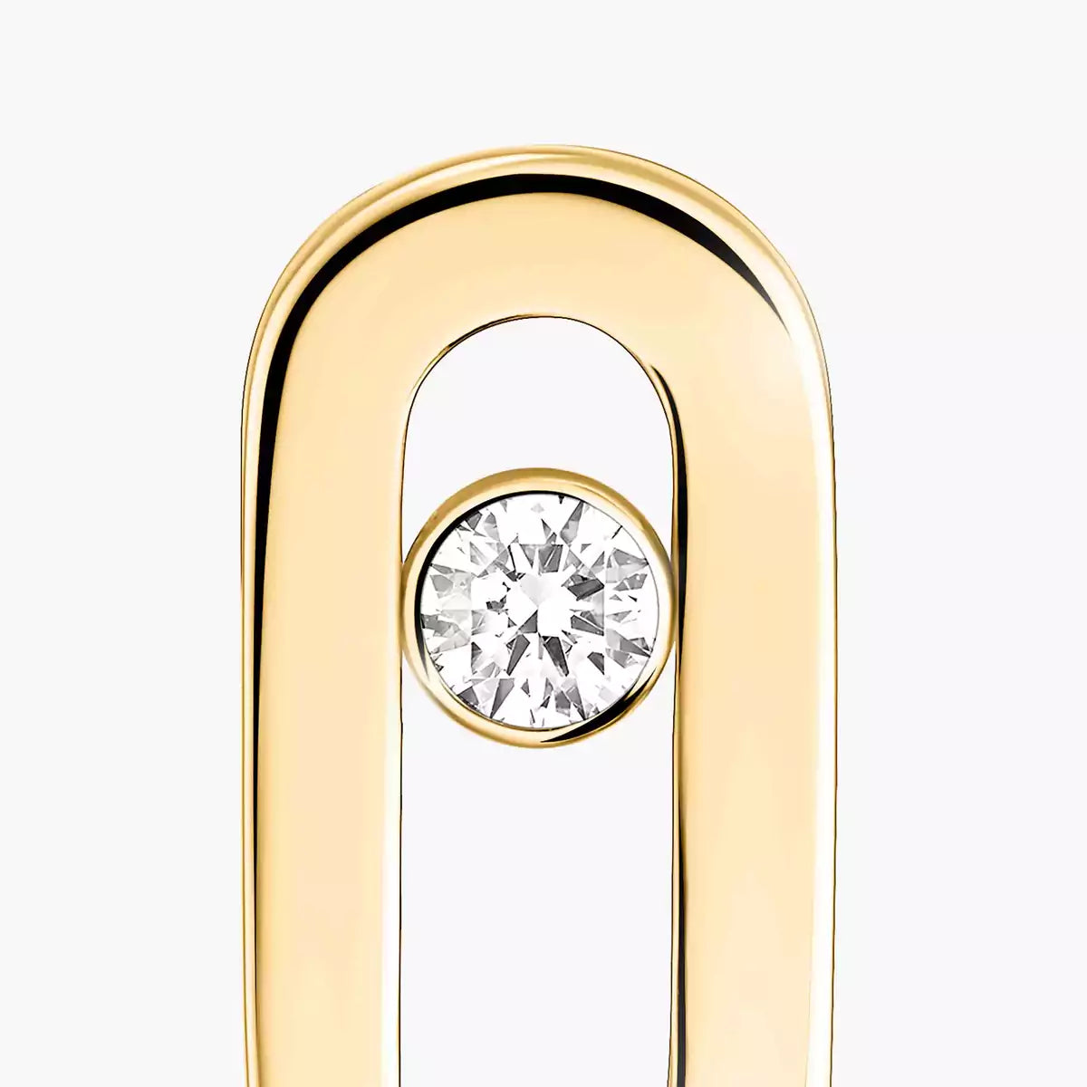 [Auream]Move Uno Diamond Stud Earrings