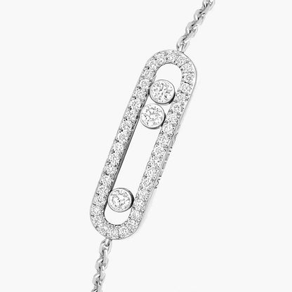 [Auream]Pavé Baby Move Diamond Bracelet