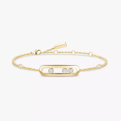 [Auream]Baby Move Diamond Bracelet