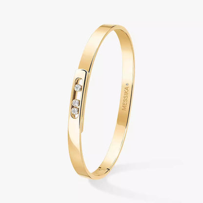 [Auream]Move Noa Diamond Bangle Bracelet