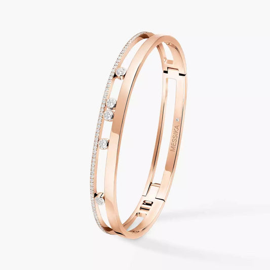 [Auream]Move Romane Diamond Bangle Bracelet