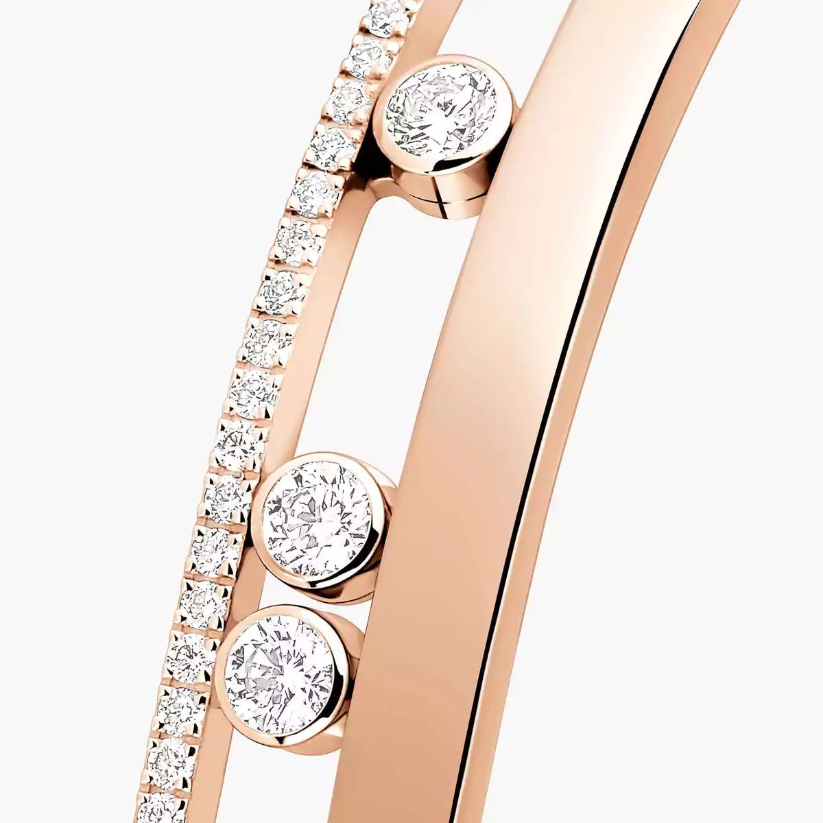 [Auream]Move Romane Diamond Bangle Bracelet