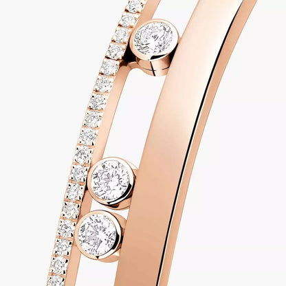 [Auream]Move Romane Diamond Bangle Bracelet