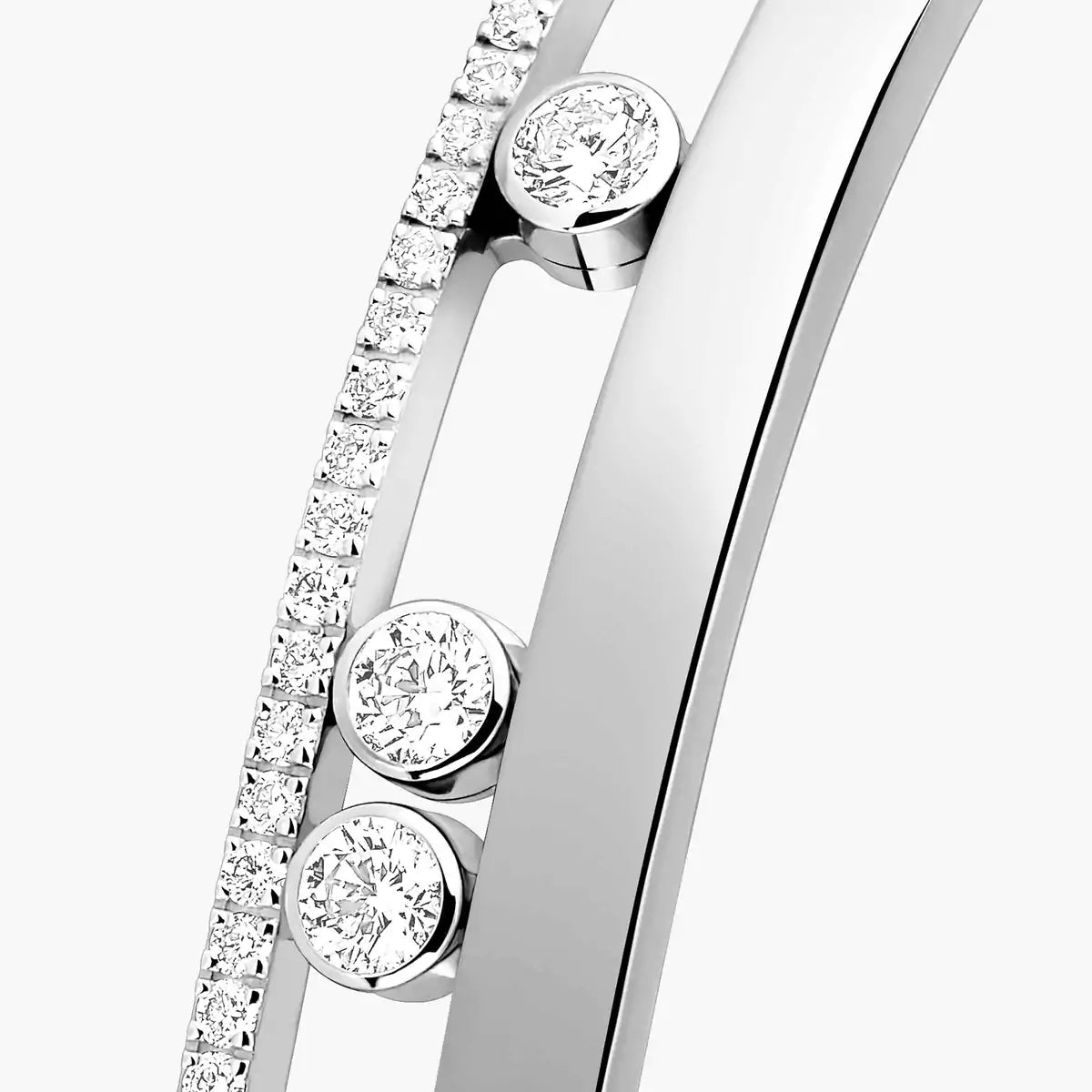 [Auream]Move Romane Diamond Bangle Bracelet