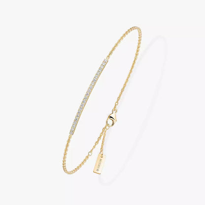 [Auream]Diamond Thin Bangle 0.15ct My Twin Toi & Moi