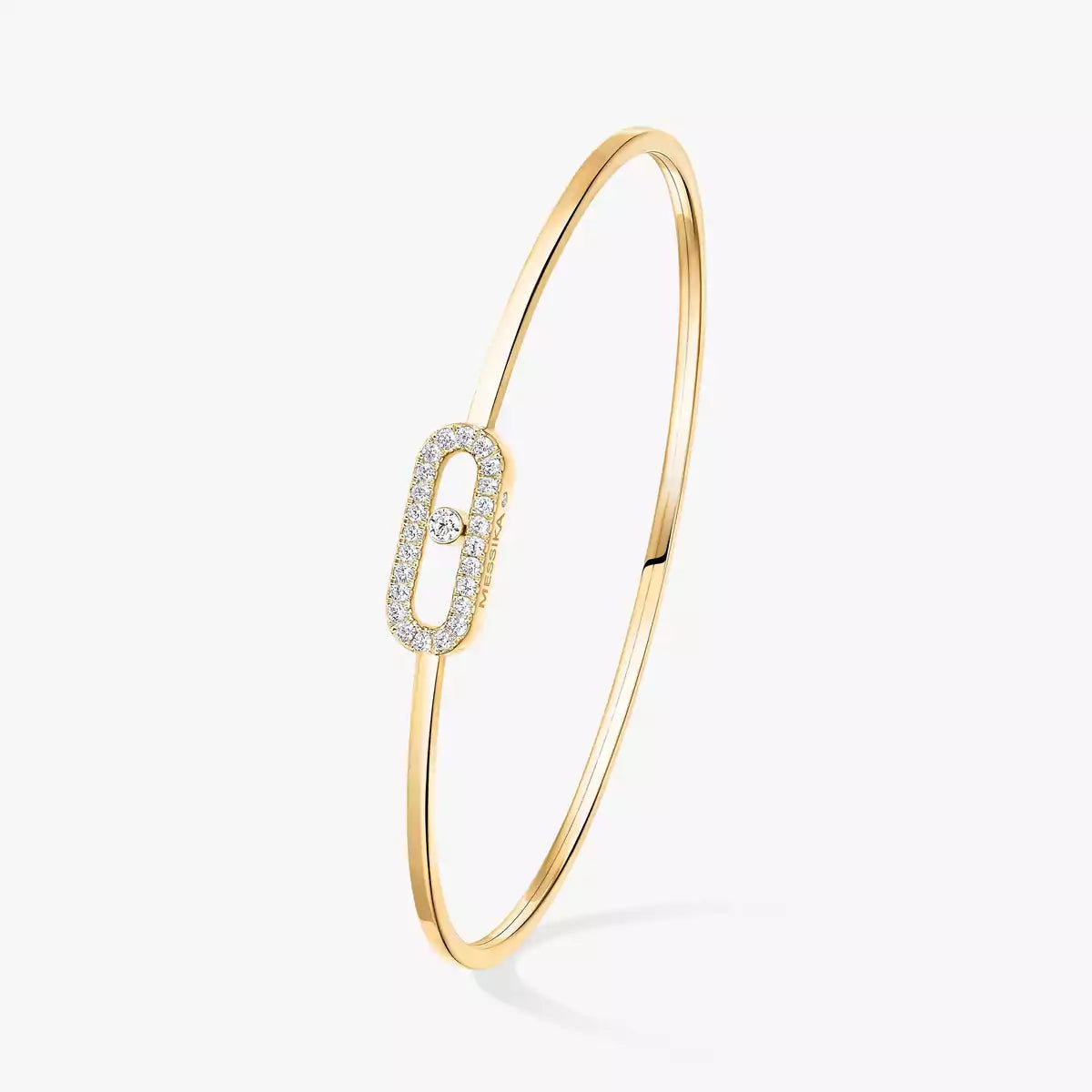 [Auream]Move Uno pavé flex bangle medium