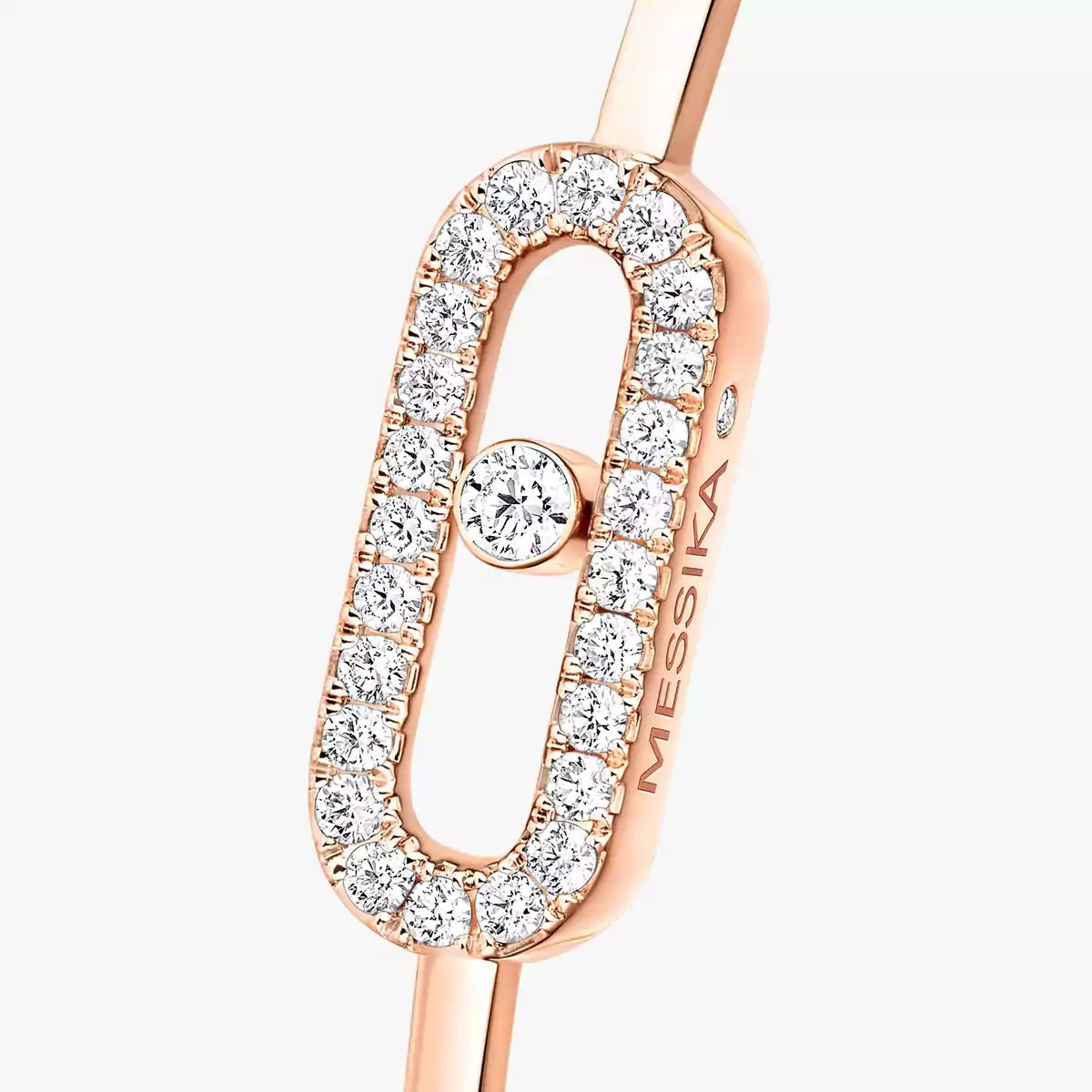 [Auream]Move Uno pavé flex bangle medium