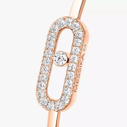 [Auream]Move Uno pavé flex bangle medium