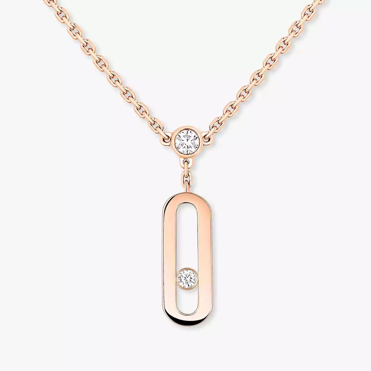 [Auream] Move Uno Diamond Necklace