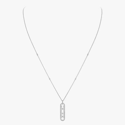 [Auream]Diamond Necklace Move 10Th