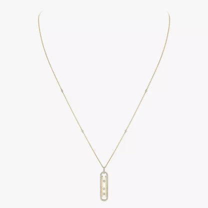 [Auream]Diamond Necklace Move 10Th