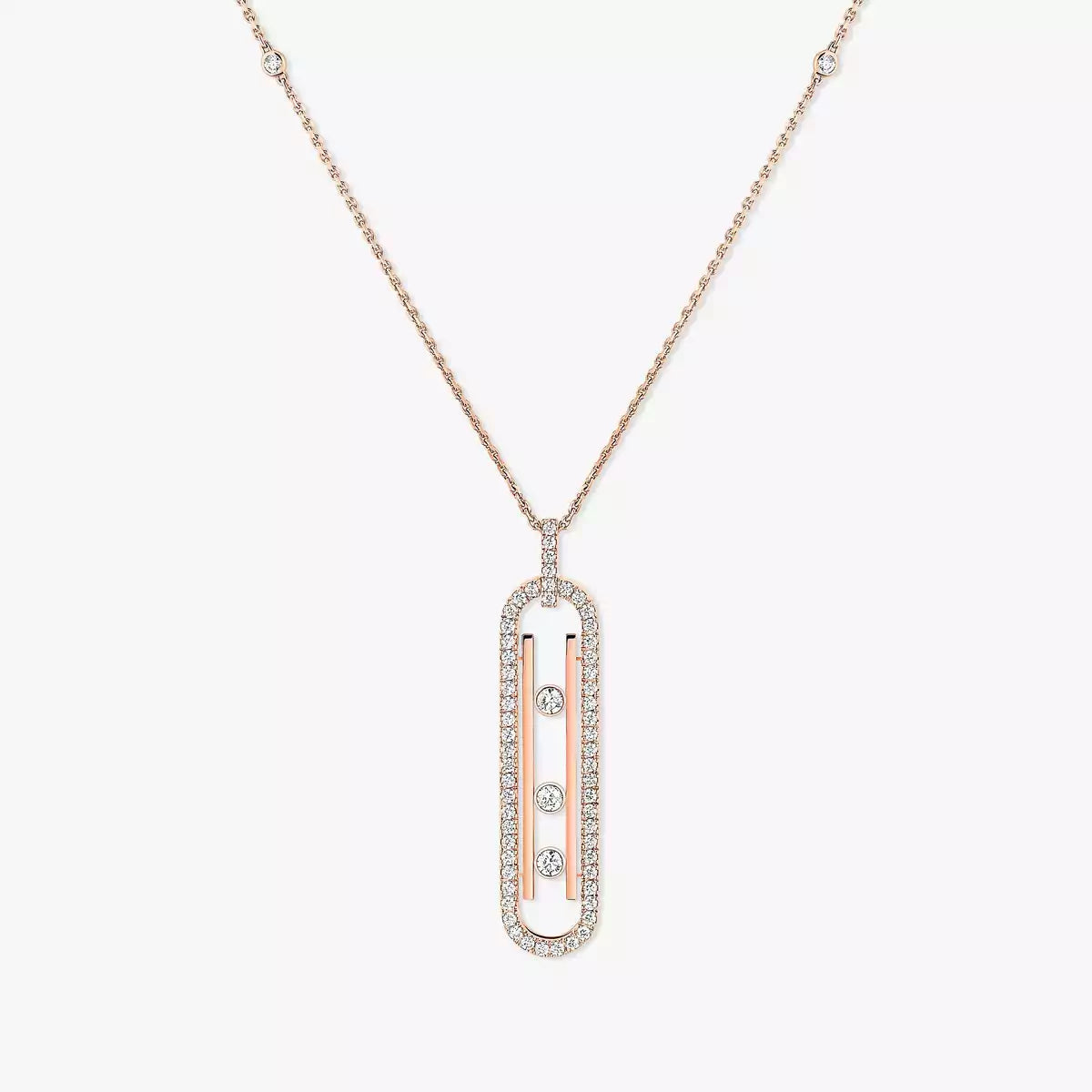 [Auream]Diamond Necklace Move 10Th