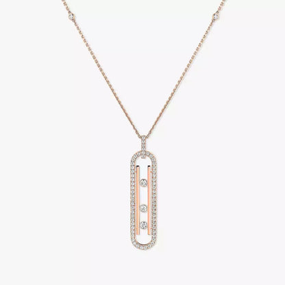 [Auream]Diamond Necklace Move 10Th