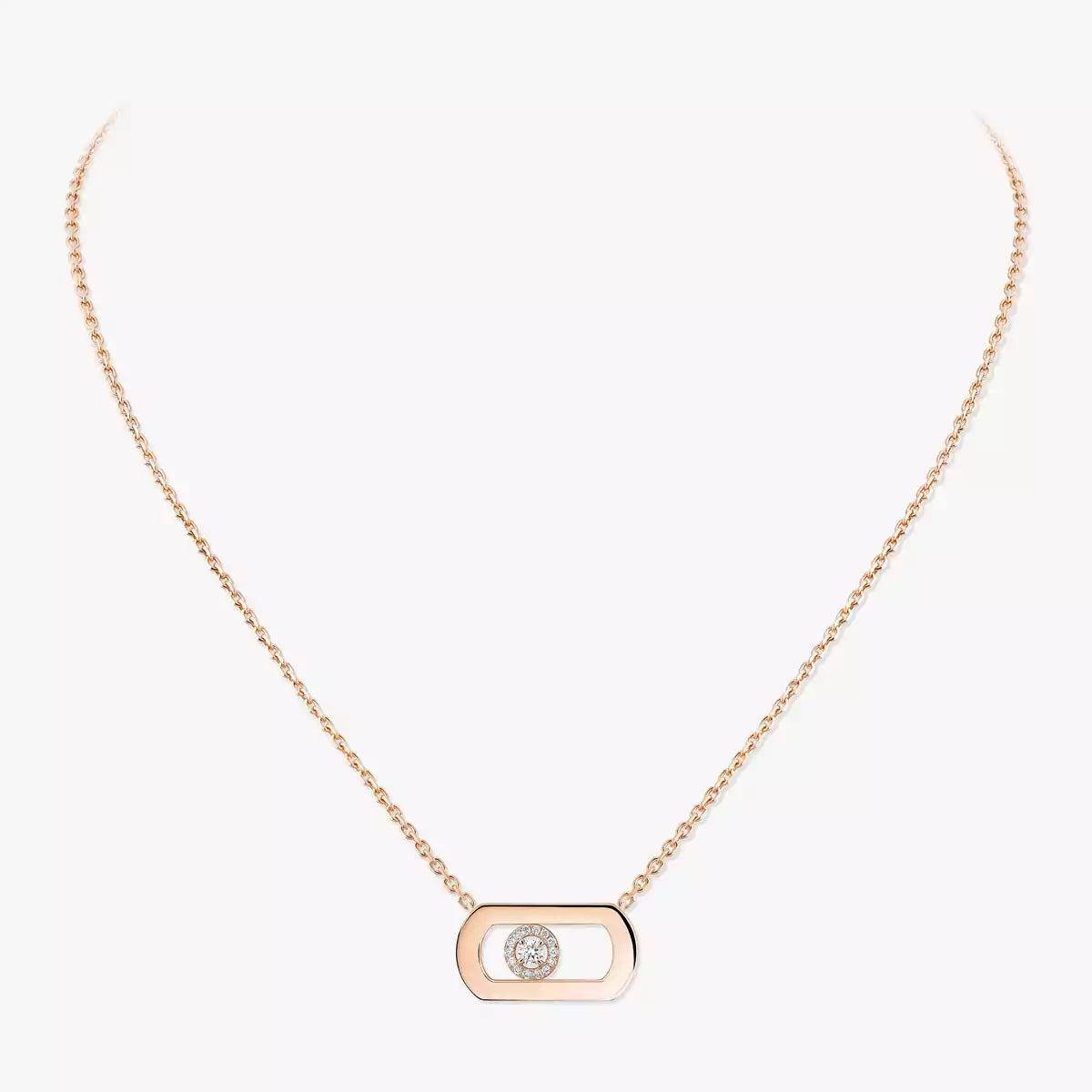 [Auream]So Move Diamond Necklace in Gold