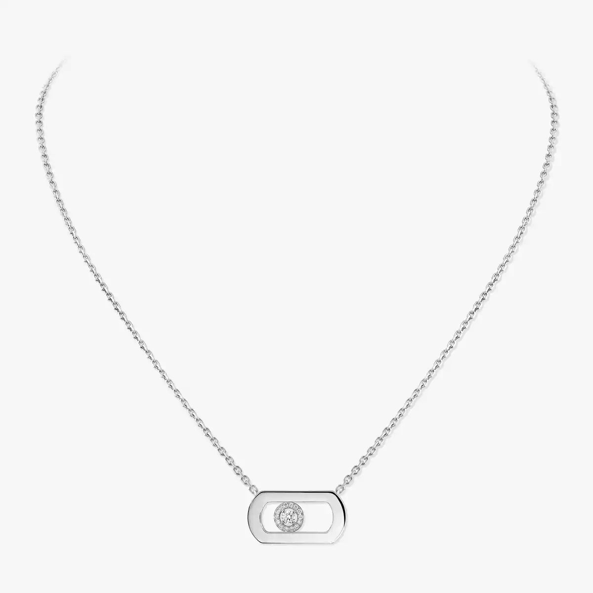 [Auream]So Move Diamond Necklace in Gold
