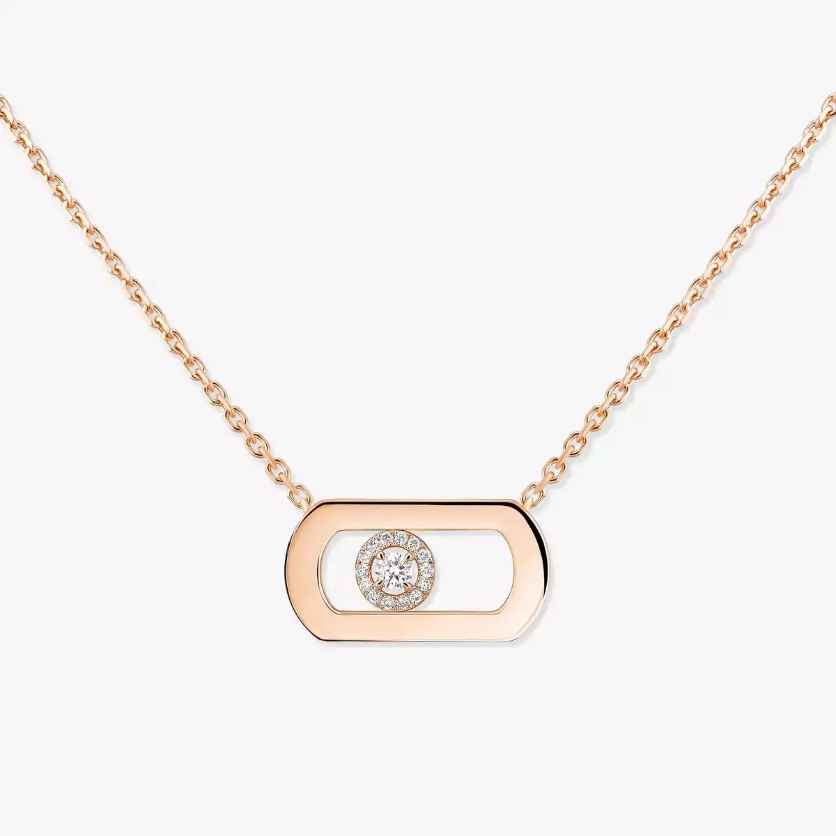 [Auream]So Move Diamond Necklace in Gold