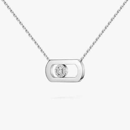[Auream]So Move Diamond Necklace in Gold