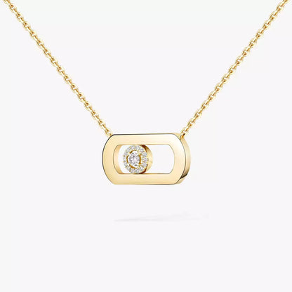 [Auream]So Move Diamond Necklace in Gold