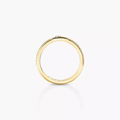 [Auream]Move Joaillerie Pave_ Diamond Wedding Ring