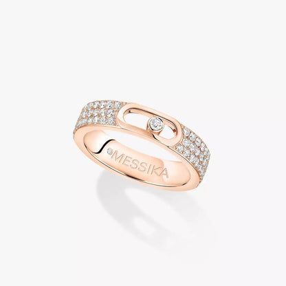 [Auream]Move Joaillerie Pave_ Diamond Wedding Ring