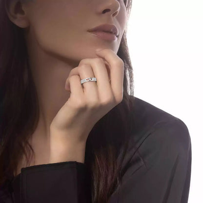 [Auream]Move Joaillerie Pave_ Diamond Wedding Ring