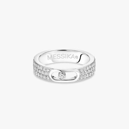 [Auream]Move Joaillerie Pave_ Diamond Wedding Ring