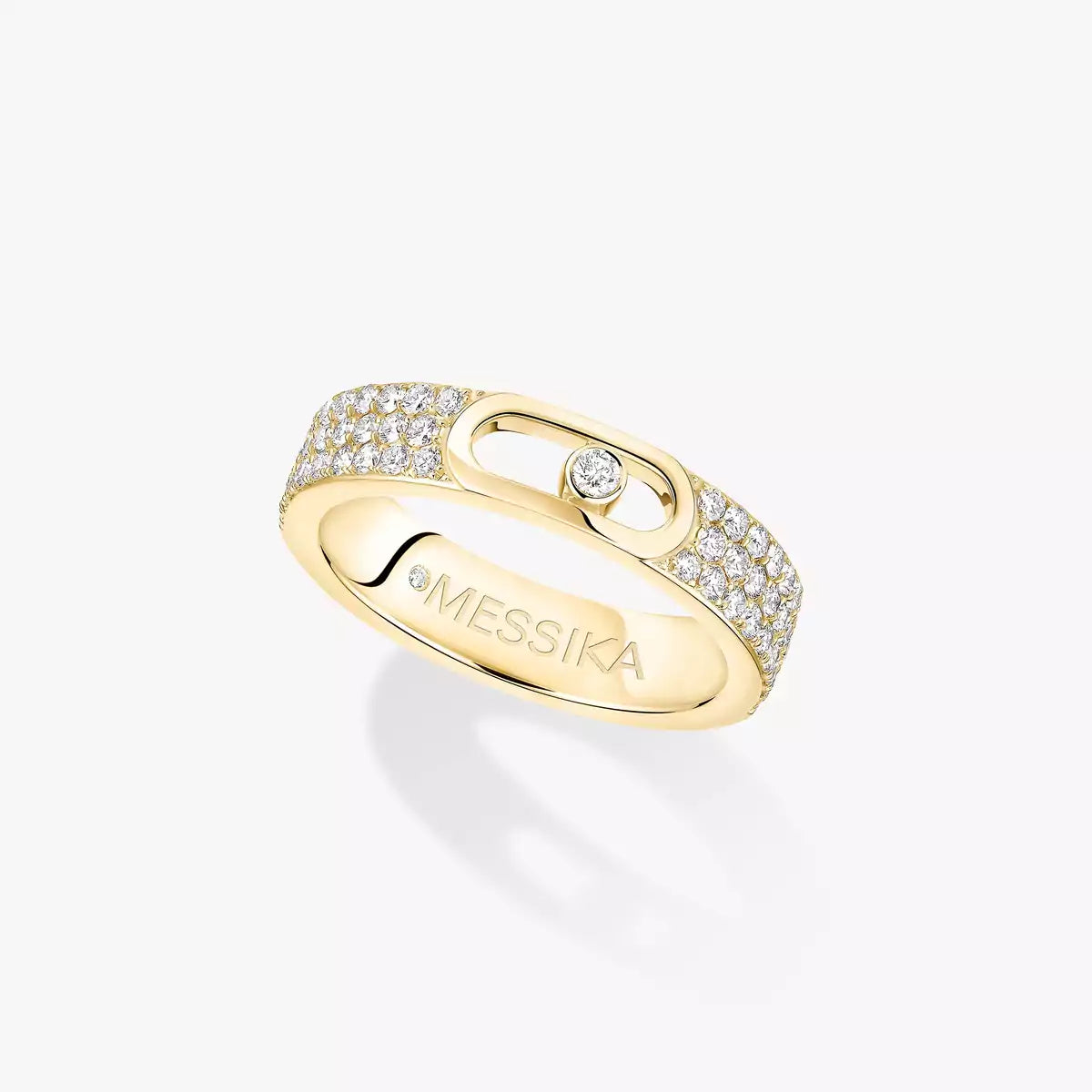 [Auream]Move Joaillerie Pave_ Diamond Wedding Ring