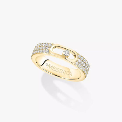 [Auream]Move Joaillerie Pave_ Diamond Wedding Ring