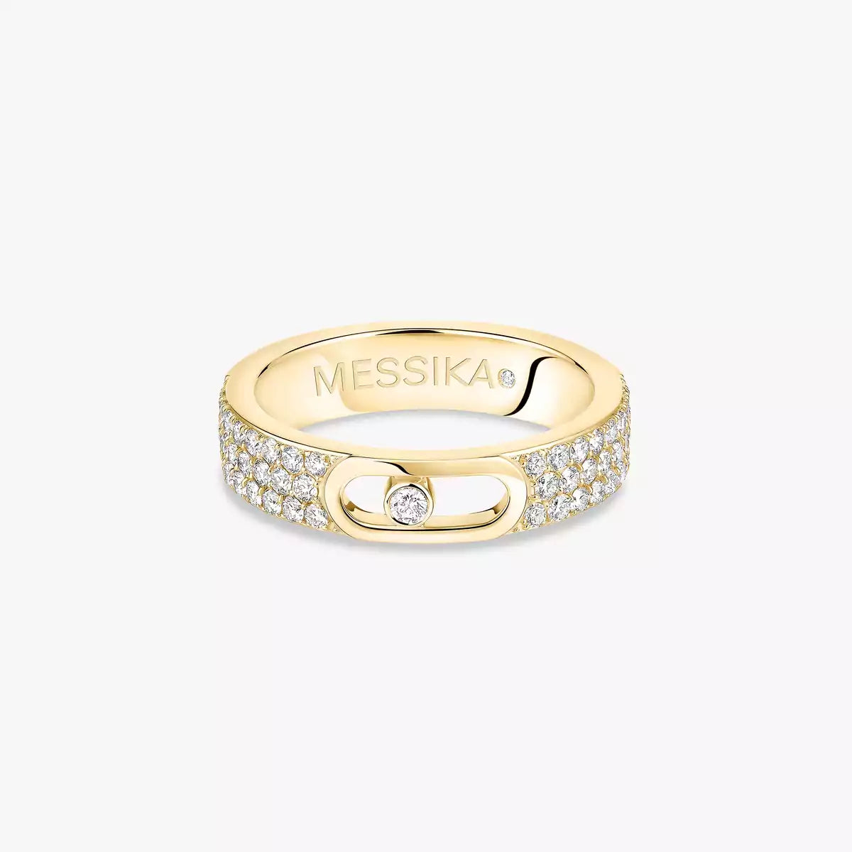 [Auream]Move Joaillerie Pave_ Diamond Wedding Ring