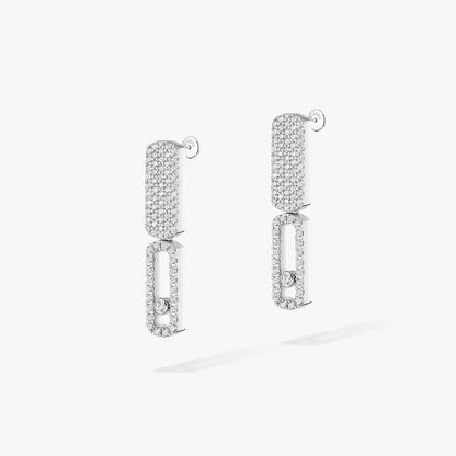 [Auream]Imperial Move SM Diamond Earrings