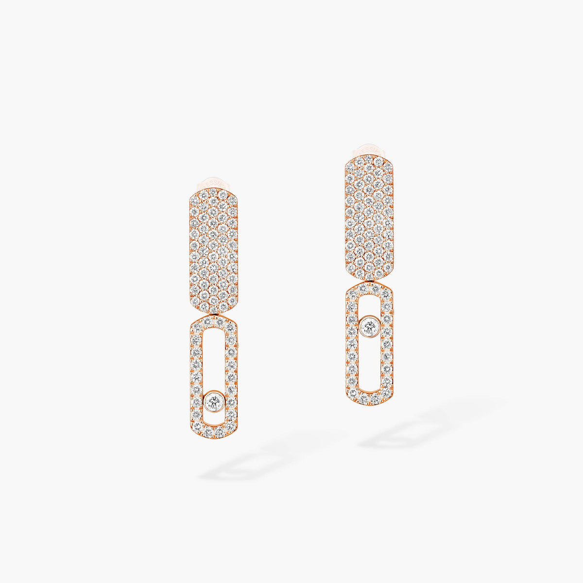 [Auream]Imperial Move SM Diamond Earrings