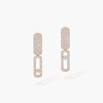 [Auream]Imperial Move SM Diamond Earrings