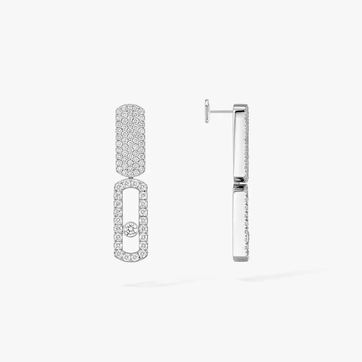 [Auream]Imperial Move SM Diamond Earrings