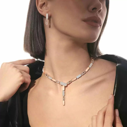 [Auream]Imperial Move SM Diamond Earrings