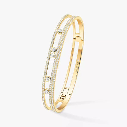 [Auream]Move Romane pavé bangle