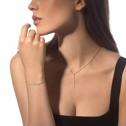 [Auream]Gatsby Diamond Bracelet