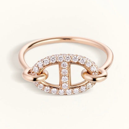 [Auream]RONDE SMALL DIAMOND RING