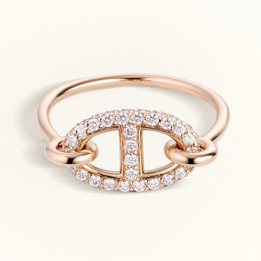[Auream]RONDE SMALL DIAMOND RING