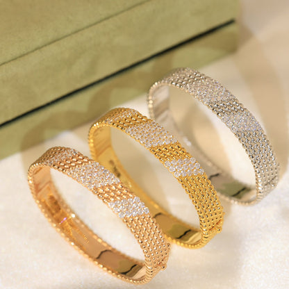 [Auream]  FIVE-ROW DIAMOND BRACELET
