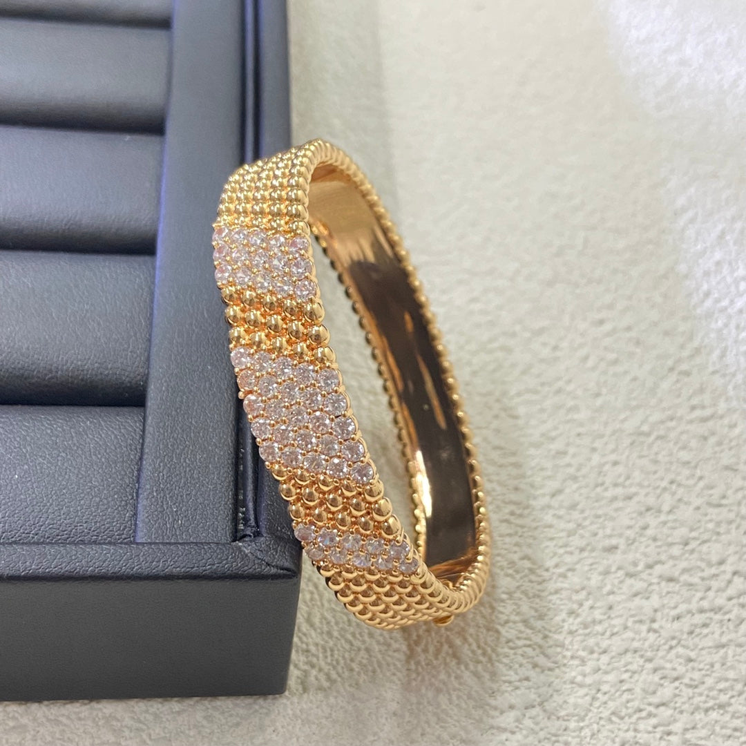 [Auream]  FIVE-ROW DIAMOND BRACELET