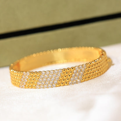 [Auream]  FIVE-ROW DIAMOND BRACELET