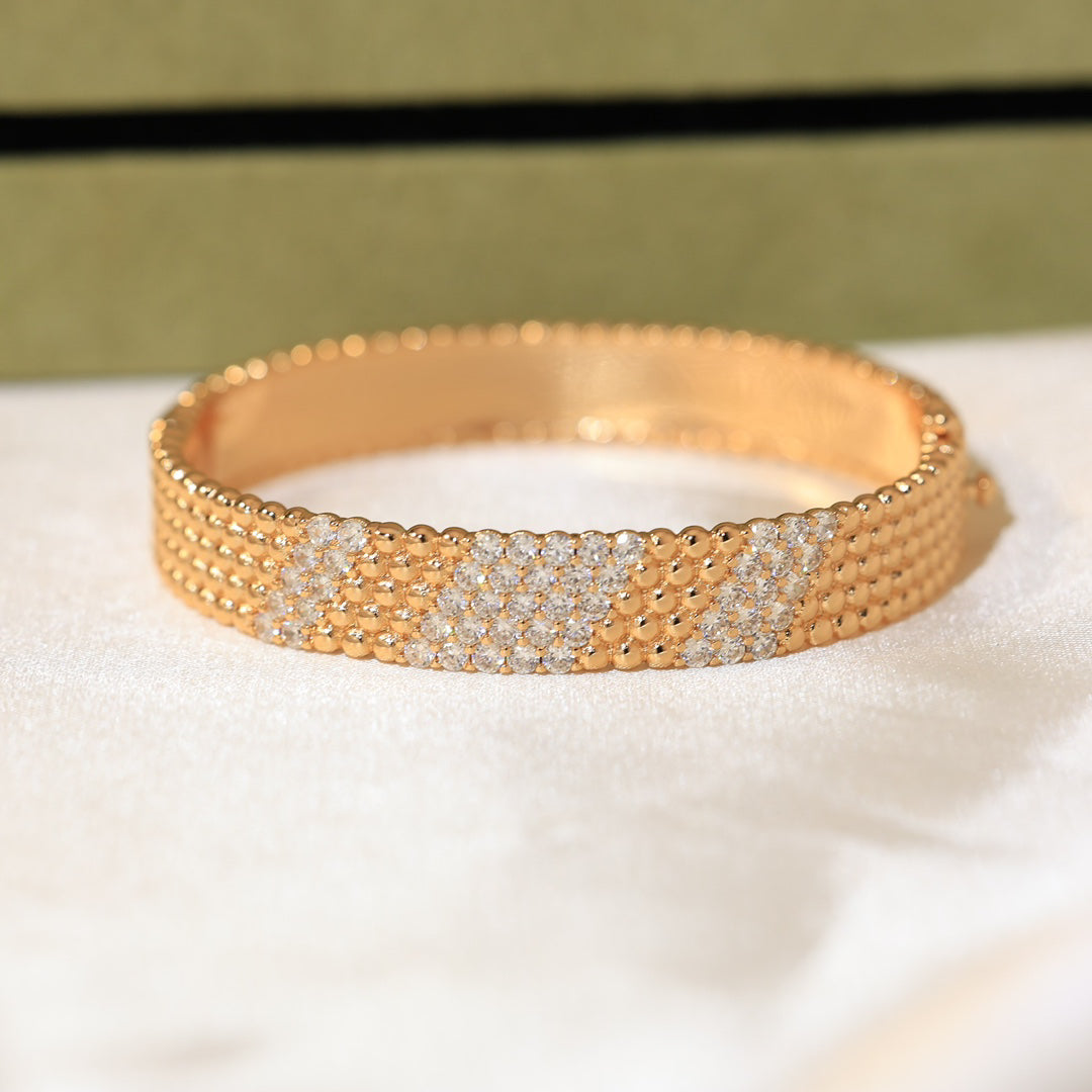 [Auream]  FIVE-ROW DIAMOND BRACELET