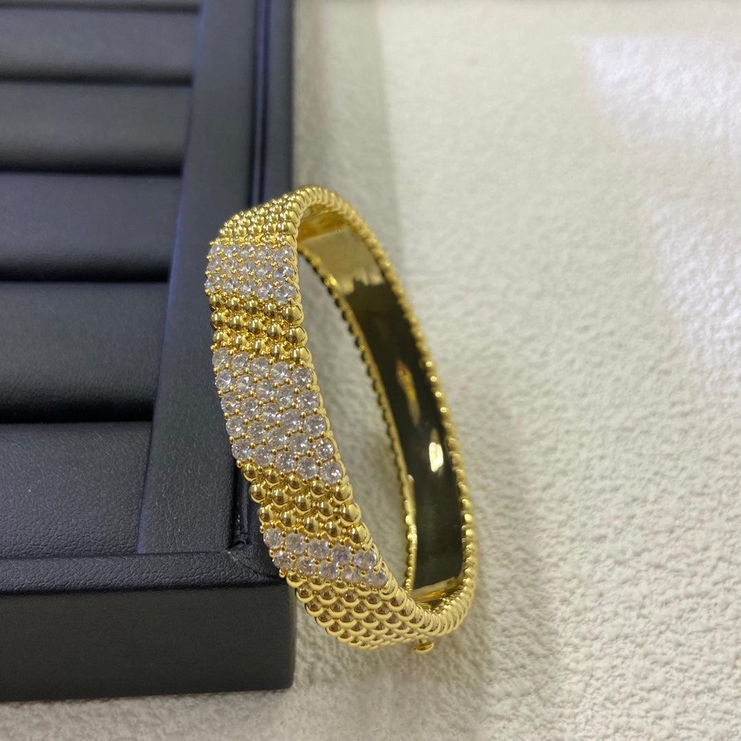 [Auream]  FIVE-ROW DIAMOND BRACELET