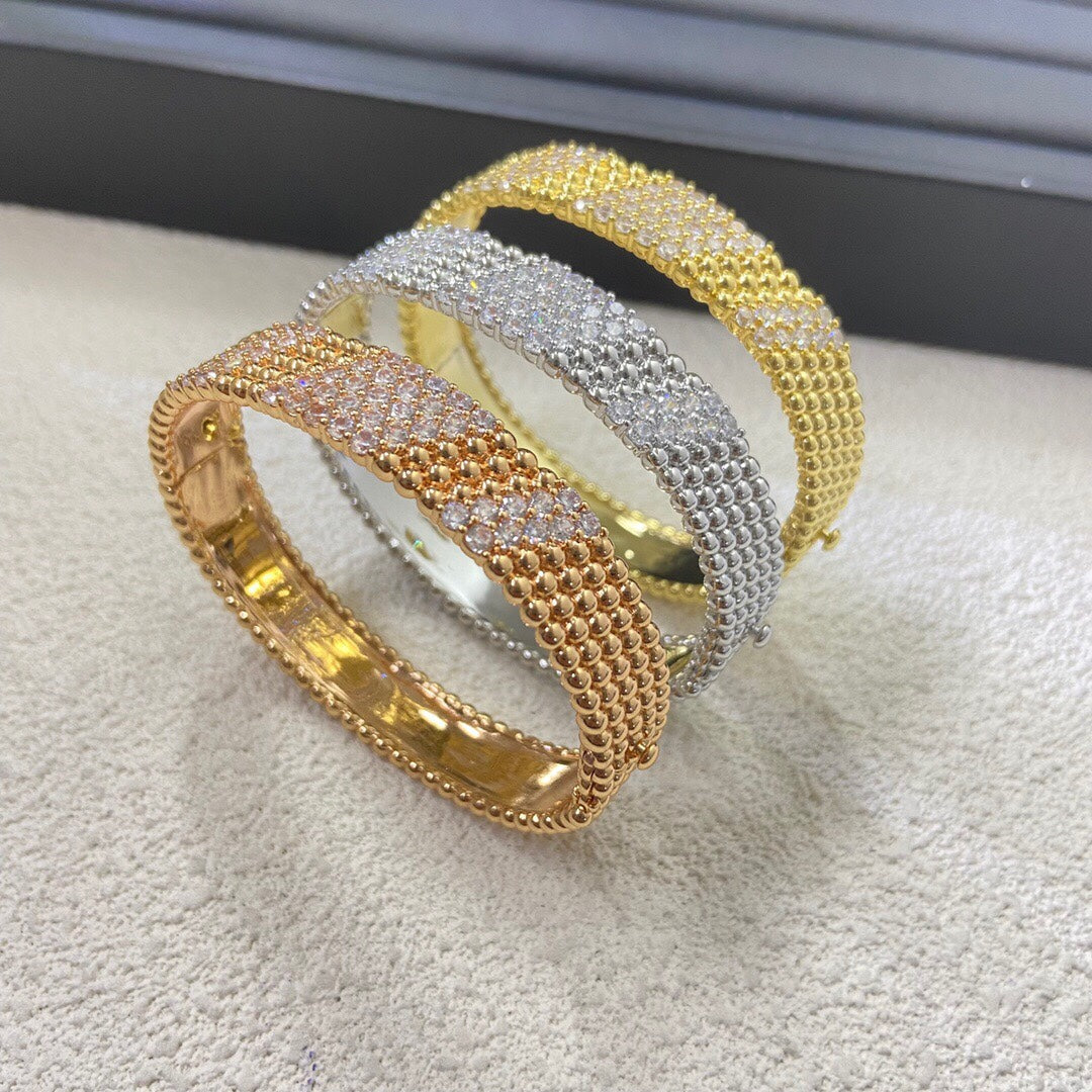 [Auream]  FIVE-ROW DIAMOND BRACELET