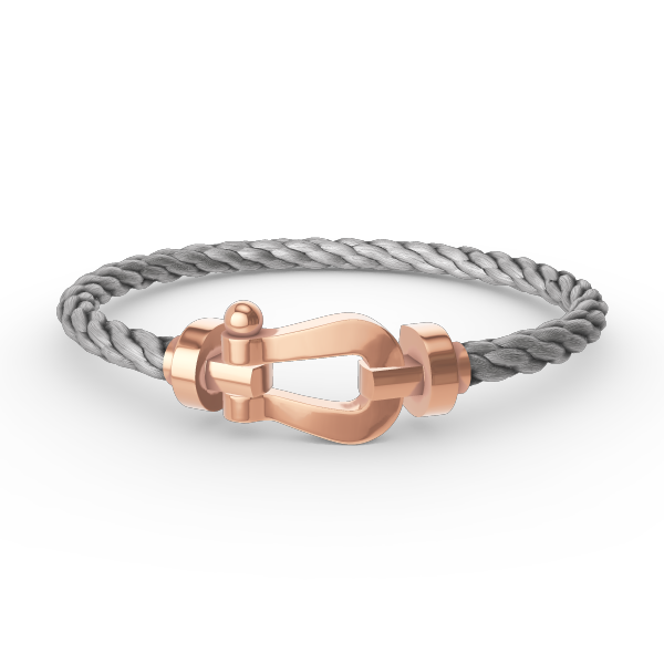 [Auream]FORCE LARGE HORSESHOE NO DIAMOND BRACELET ROSE GOLD