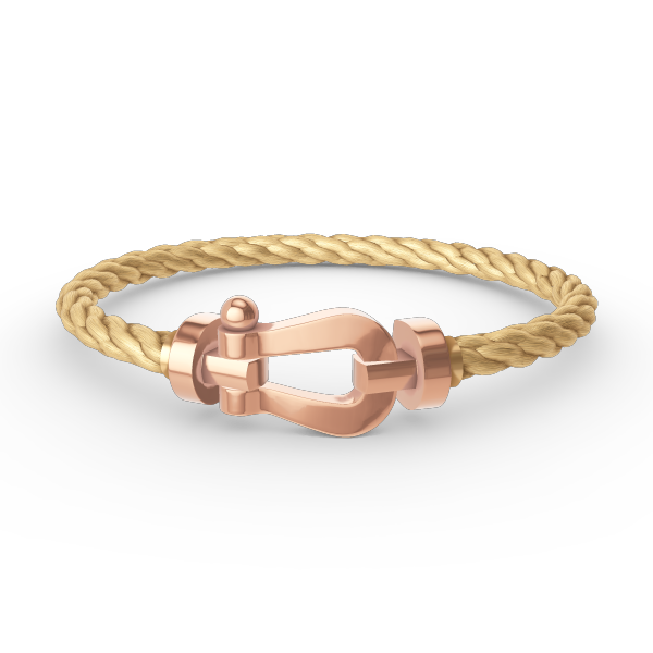[Auream]FORCE LARGE HORSESHOE NO DIAMOND BRACELET ROSE GOLD