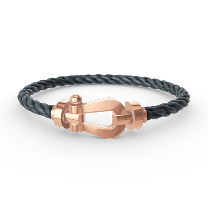 [Auream]FORCE LARGE HORSESHOE NO DIAMOND BRACELET ROSE GOLD
