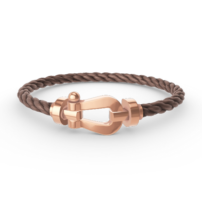 [Auream]FORCE LARGE HORSESHOE NO DIAMOND BRACELET ROSE GOLD