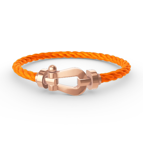 [Auream]FORCE LARGE HORSESHOE NO DIAMOND BRACELET ROSE GOLD