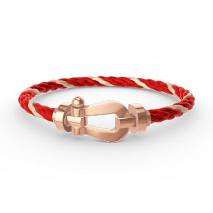 [Auream]FORCE LARGE HORSESHOE NO DIAMOND BRACELET ROSE GOLD